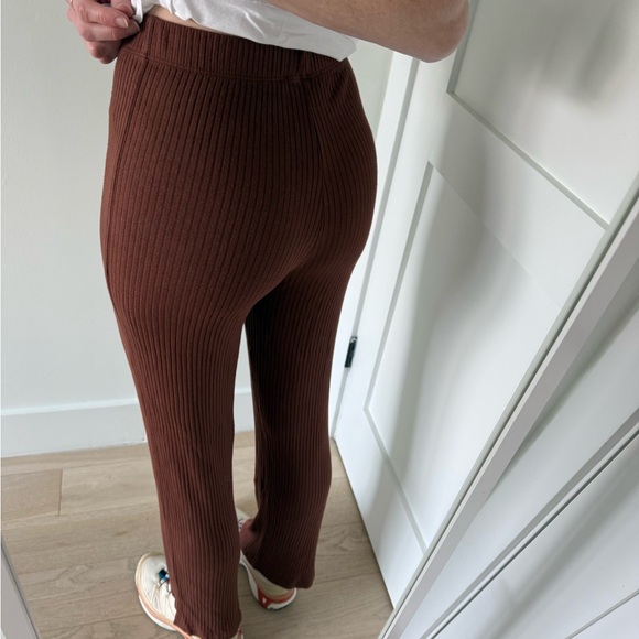 Reformation Rust Ribbed Knitwear - Picture 4 of 6